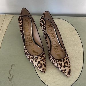 SAM EDELMAN - MARGIE NUDE LEOPARD - heels